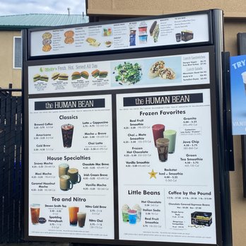 Discover The Human Bean Food Menu: Delicious Coffees, Snacks & More Discover The Human Bean Food Menu: Delicious Coffees, Snacks & More